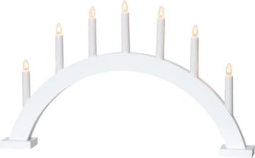 Trapp lysestake 57 cm - hvit - Interiør - Dekorasjon & innredningsdetaljer - Julepynt & juledekorasjon