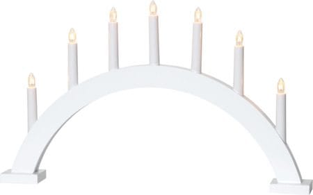 Trapp lysestake 57 cm - hvit - Interiør - Dekorasjon & innredningsdetaljer - Julepynt & juledekorasjon