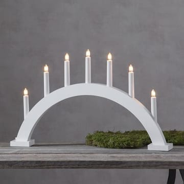 Trapp lysestake 57 cm - hvit - Interiør - Dekorasjon & innredningsdetaljer - Julepynt & juledekorasjon