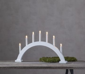 Trapp lysestake 57 cm - hvit - Interiør - Dekorasjon & innredningsdetaljer - Julepynt & juledekorasjon