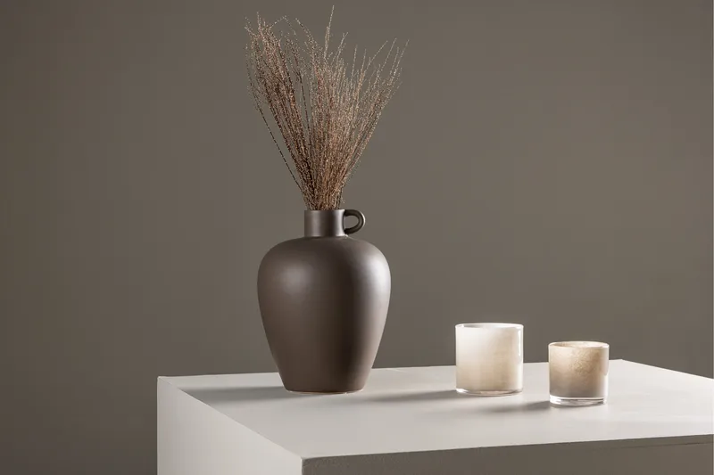 Cent Vase 24 cm - Brun - Interiør - Dekorasjon & innredningsdetaljer - Vas