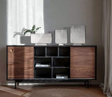 Corova Vase 33 cm Sett med 3 - Sølvfarget - Interiør - Dekorasjon & innredningsdetaljer - Vas - Blomstervase