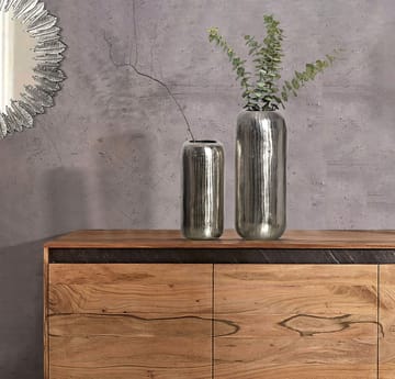 Dalaro Vase 40 cm Sett med 2 - Sølvfarget - Interiør - Dekorasjon & innredningsdetaljer - Vas - Sylindervase