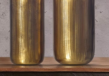 Dalaro Vase 40 cm Sett med 2 - Svart bronse - Interiør - Dekorasjon & innredningsdetaljer - Vas - Sylindervase