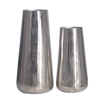 Daleri Vase 45 cm sett med 2 - Sølvfarget - Interiør - Dekorasjon & innredningsdetaljer - Vas - Sylindervase