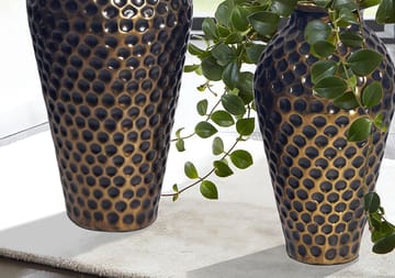Dalilo Vase 51 cm Sett med 2 - Antikk gull med mørk patina - Interiør - Dekorasjon & innredningsdetaljer - Vas - Blomstervase