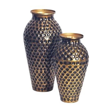 Dalilo Vase 51 cm Sett med 2 - Antikk gull med mørk patina - Interiør - Dekorasjon & innredningsdetaljer - Vas - Blomstervase