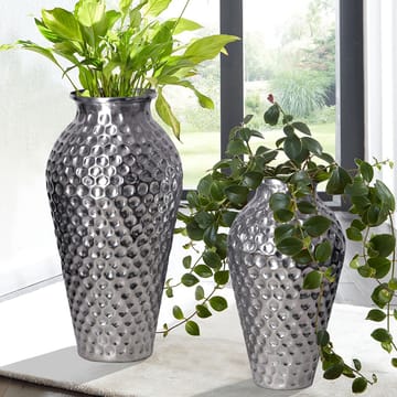 Dalilo Vase 51 cm Sett med 2 - Sølvfarget - Interiør - Dekorasjon & innredningsdetaljer - Vas - Blomstervase