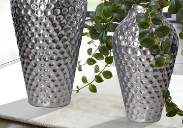 Dalilo Vase 51 cm Sett med 2 - Sølvfarget - Interiør - Dekorasjon & innredningsdetaljer - Vas - Blomstervase