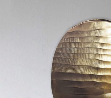 Dalira Vase 31 cm sett med 2 - Gullfarget - Interiør - Dekorasjon & innredningsdetaljer - Vas - Blomstervase