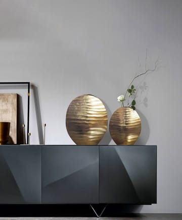 Dalira Vase 31 cm sett med 2 - Gullfarget - Interiør - Dekorasjon & innredningsdetaljer - Vas - Blomstervase