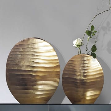 Dalira Vase 31 cm sett med 2 - Gullfarget - Interiør - Dekorasjon & innredningsdetaljer - Vas - Blomstervase