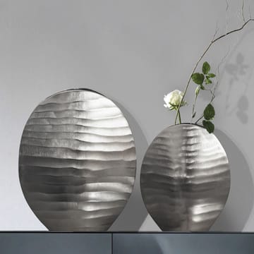 Dalira Vase 31 cm sett med 2 - Sølvfarget - Interiør - Dekorasjon & innredningsdetaljer - Vas - Blomstervase