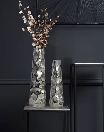 Daluna Vase 49 cm sett med 2 - Sølvfarget - Interiør - Dekorasjon & innredningsdetaljer - Vas - Sylindervase