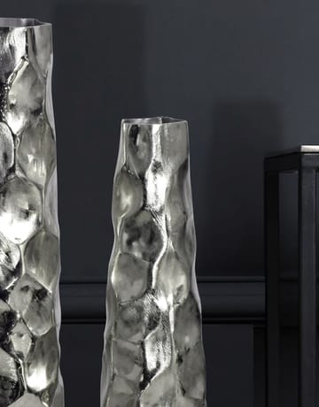 Daluna Vase 49 cm sett med 2 - Sølvfarget - Interiør - Dekorasjon & innredningsdetaljer - Vas - Sylindervase