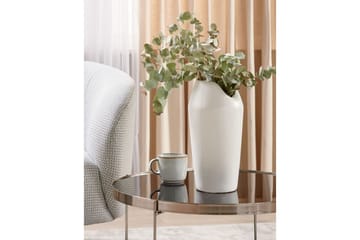 Dekorationsvas Beliani Apamea White - Interiør - Dekorasjon & innredningsdetaljer - Vas - Blomstervase