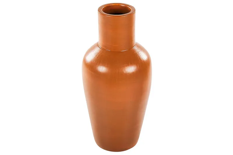 Dekorationsvas Beliani Karfi Orange