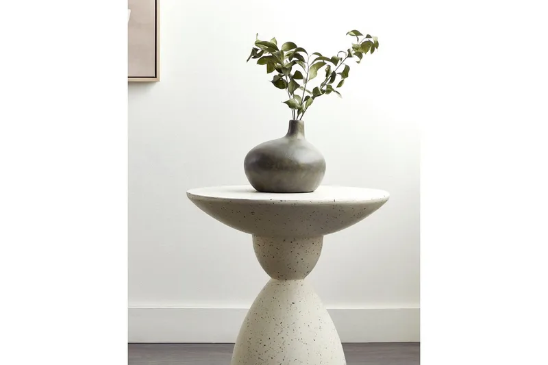 Dekorationsvas Beliani Klang Grey||GOLD - Interiør - Dekorasjon & innredningsdetaljer - Vas - Blomstervase