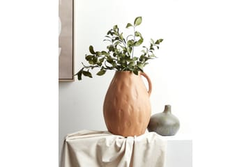 Dekorationsvas Beliani Kulim Beige - Interiør - Dekorasjon & innredningsdetaljer - Vas - Blomstervase