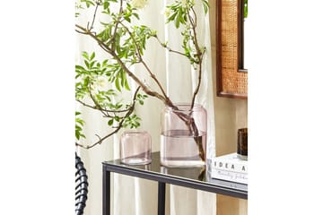 Dekorationsvas Beliani Rasam Blush Pink - Interiør - Dekorasjon & innredningsdetaljer - Vas - Blomstervase