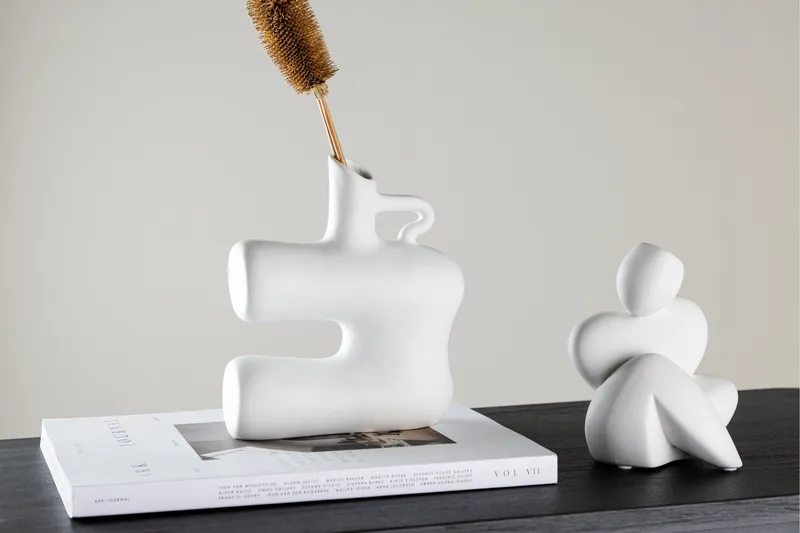 Dity Vase 7x7 cm, Hvit