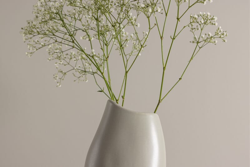 Ernst Vase 9x9 cm - Lys grå - Interiør - Dekorasjon & innredningsdetaljer - Vas