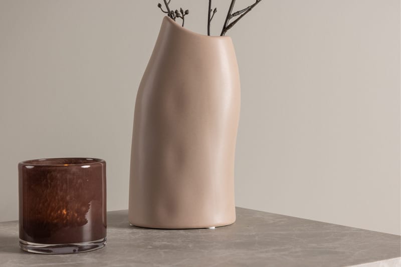 Ernst Vase 9x9 cm - Lys rosa - Interiør - Dekorasjon & innredningsdetaljer - Vas