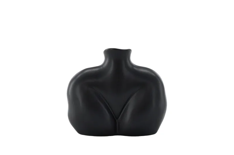Harvey Vase 10 cm, Svart