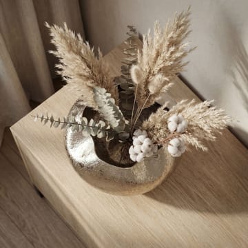 Harvik bordvase 30 cm i aluminium - Sølv - Interiør - Dekorasjon & innredningsdetaljer - Vas - Blomstervase