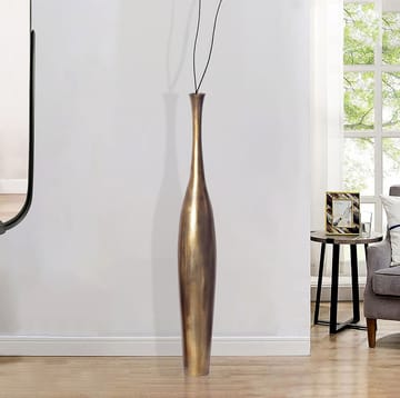 Isloren Vase 100 cm - Gullfarget - Interiør - Dekorasjon & innredningsdetaljer - Vas - Blomstervase