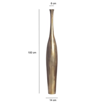 Isloren Vase 100 cm - Gullfarget - Interiør - Dekorasjon & innredningsdetaljer - Vas - Blomstervase