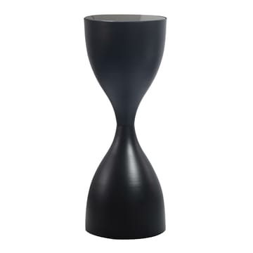 Relvik rundt sidebord 23 cm i metall og glass - Svart - Interiør - Dekorasjon & innredningsdetaljer - Vas - Blomstervase