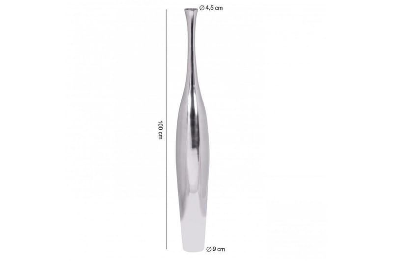 Vase Wohnling polert aluminiumstøp, moderne stil 100 cm - 100 cm - Interiør - Dekorasjon & innredningsdetaljer - Vas - Blomstervase