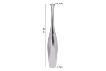 Vase Wohnling polert aluminiumstøp, moderne stil 75 cm - 75 cm - Interiør - Dekorasjon & innredningsdetaljer - Vas - Blomstervase