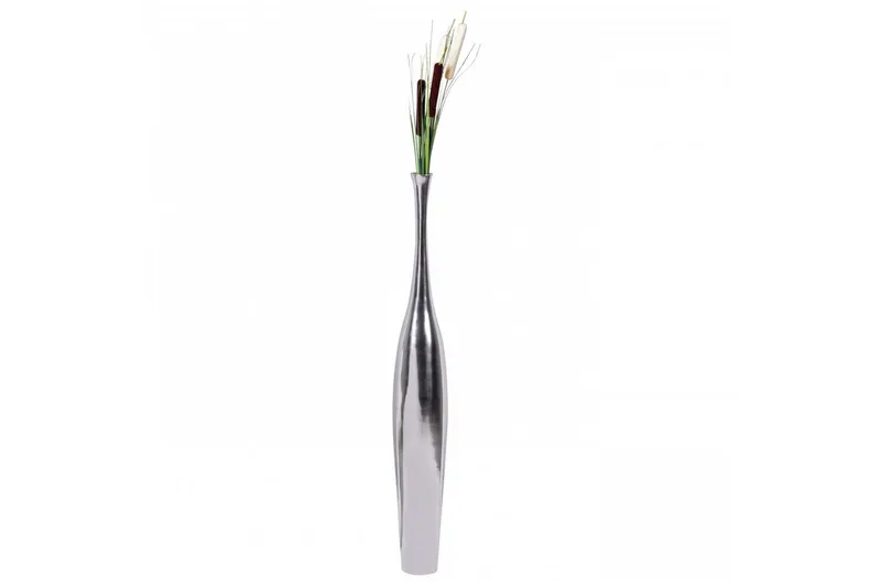 Vase Wohnling polert aluminiumstøp, moderne stil 100 cm, 100 cm