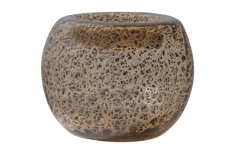 Vase Vasetanlid Rund - Brun - Blomstervase - Glassvase - Vas - Dekorasjon & innredningsdetaljer
