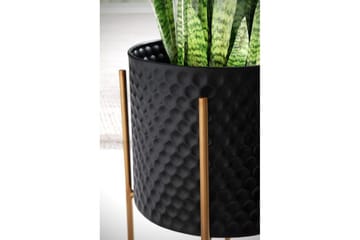 Vase Wohnling Sett av 2 Aluminium Blomster Plantepotte 3D Sirkel Overflate Moderne - Interiør - Dekorasjon & innredningsdetaljer - Krukker