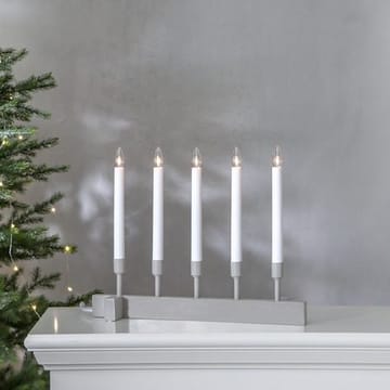Vind Lysestake 40 cm - beige - Interiør - Dekorasjon & innredningsdetaljer - Julepynt & juledekorasjon