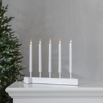 Vind Lysestake 40 cm - hvit - Interiør - Dekorasjon & innredningsdetaljer - Julepynt & juledekorasjon
