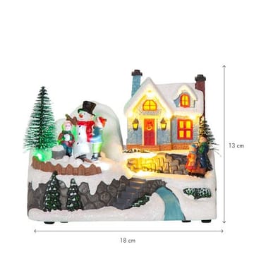 Winterville juledekorasjonsbelysning 18 cm - flerfarget - Interiør - Dekorasjon & innredningsdetaljer - Julepynt & juledekorasjon