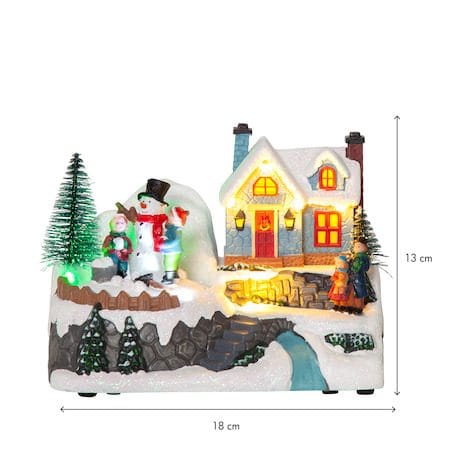 Winterville juledekorasjonsbelysning 18 cm - flerfarget - Interiør - Dekorasjon & innredningsdetaljer - Julepynt & juledekorasjon