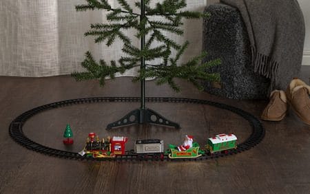 X-mas Train dekorativt sceneri 103 cm - Flerfarget - Interiør - Dekorasjon & innredningsdetaljer - Julepynt & juledekorasjon