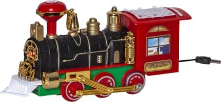 X-mas Train dekorativt sceneri 103 cm - Flerfarget - Interiør - Dekorasjon & innredningsdetaljer - Julepynt & juledekorasjon