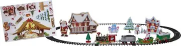 X-mas Train dekorativt sceneri 103 cm - Flerfarget - Interiør - Dekorasjon & innredningsdetaljer - Julepynt & juledekorasjon