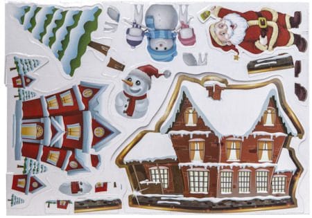 X-mas Train dekorativt sceneri 103 cm - Flerfarget - Interiør - Dekorasjon & innredningsdetaljer - Julepynt & juledekorasjon