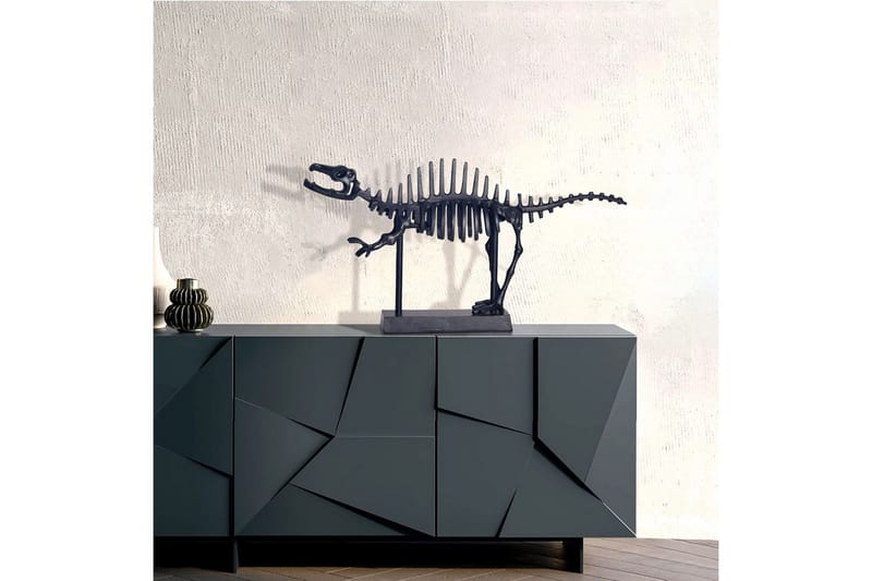 Dekorativ figur Wohnling Dekorativ T-Rex Aluminium Moderne - Interiør - Dekorasjon & innredningsdetaljer