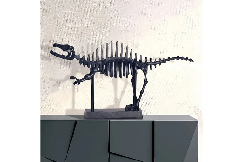 Dekorativ figur Wohnling Dekorativ T-Rex Aluminium Moderne - Interiør - Dekorasjon & innredningsdetaljer
