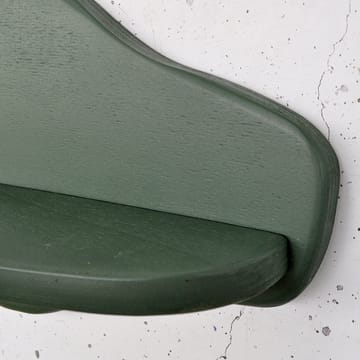 Dekorativ vegghylle i tre Hanah Home Magna Grønn 35 x 23 x 11 cm - Interiør - Dekorasjon & innredningsdetaljer