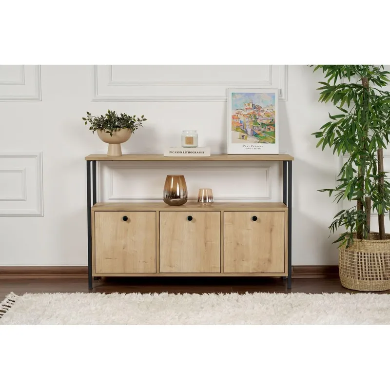 Hemani Konsollbord 120 cm - Svart - Møbler - Bord - Avlastningsbord & sidobord - Konsollbord & gangbord