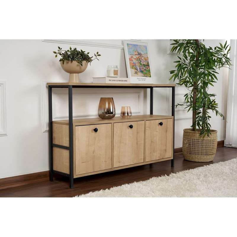 Hemani Konsollbord 120 cm - Svart - Møbler - Bord - Avlastningsbord & sidobord - Konsollbord & gangbord